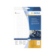 HERMA Ringetiketten A4 weiß 49x10 mm Papier matt blickdicht 1500 St.