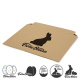 335x235x0-46 mm Versandtasche aus Wellpappe, Maxibrief quer mit Ostermotiv