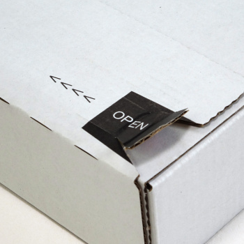 215x155x15 mm Briefbox Premium, weiß mit Ostermotiv