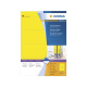 HERMA Ordneretiketten A4 gelb 192x61 mm Papier matt blickdicht 400 St.