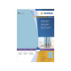 HERMA Ordneretiketten A4 blau 192x61 mm Papier matt blickdicht 400 St.