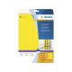 HERMA Ordneretiketten A4 gelb 38x297 mm Papier matt blickdicht 100 St.