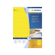 HERMA Etiketten A4 gelb 105x37 mm Papier matt 1600 St.