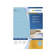 HERMA Etiketten A4 blau 105x37 mm Papier matt 1600 St.