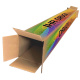 2000x120x120 mm einwellige Kartons mit Digitaldruck