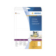 HERMA DVD-Einleger A4 weiß 273x183 mm Karton nicht klebend 25 St.